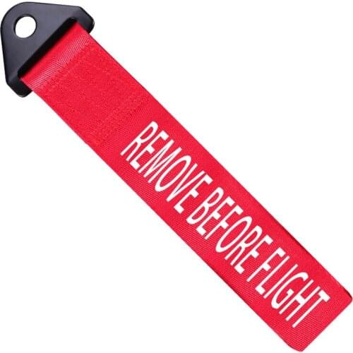 REMOVE BEFORE FLIGHT Towing Ropes