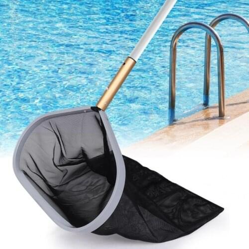 Fish Pond Swimming Pool Leaf Skimmer Rake Water Mesh Frame Net for Removing Leaves Net