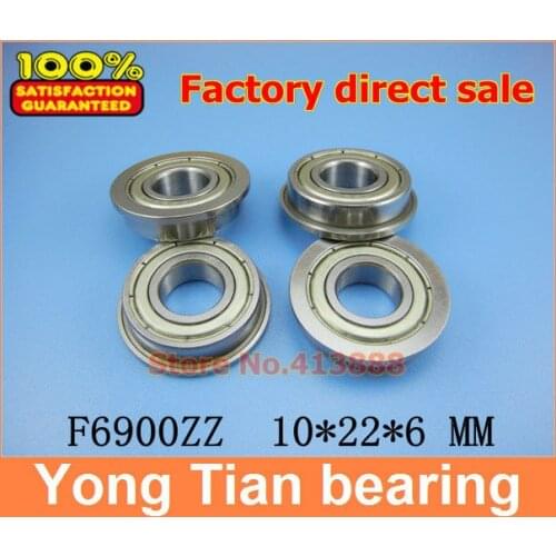 SF6900-ZZ SF6900ZZ SF6900-2Z SSF6900ZZ Flanged Flange Deep Groove Ball Bearings High Quality 10*22*25*6*1.5 mm