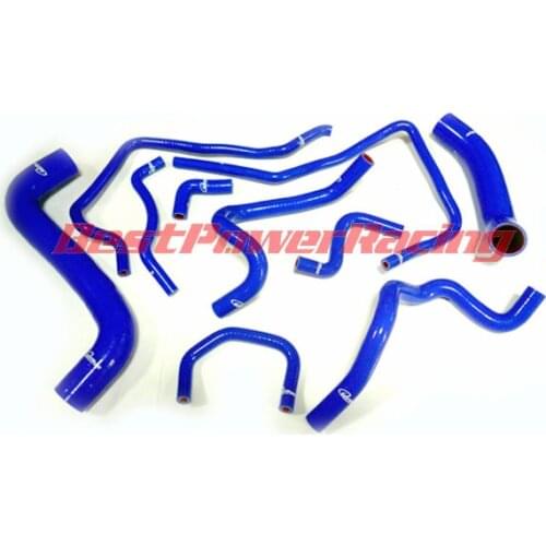 Silicone Radiator Coolant Hose kit for 2008 2009 2010 2011 SUBARU IMPREZA WRX MK10 GRB GRF GH8 blue
