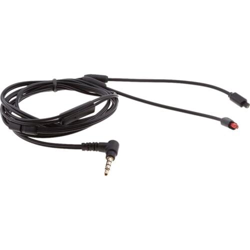 Replacement Cable Cord Wire with Volume Remote Control Talk for Audio Technica AT-HDC1iS/1.2 ATH-IM50 IM70 IM01 IM02 IM03 IM04