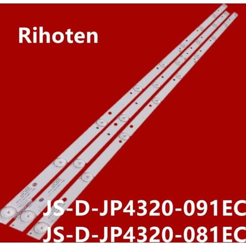 LED backlight strip lamp for AKAI AKTV432 JS-D-JP4320-091EC JS-D-JP4320-081EC E43F2000 D43-F2000