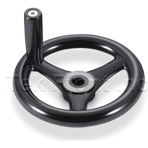 TF04006--16*160 Bakelite three spokes handwheel with/without handle
