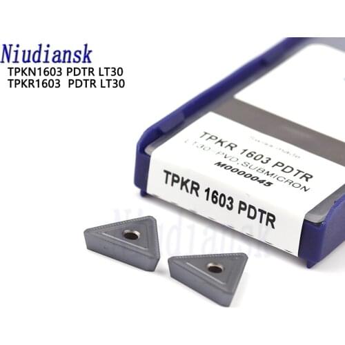TPKR1603 TPKN1603 PDTR LT30 Original Milling Turning Tools Carbide inserts CNC Lathe Tool Processing stainless steel cast iron