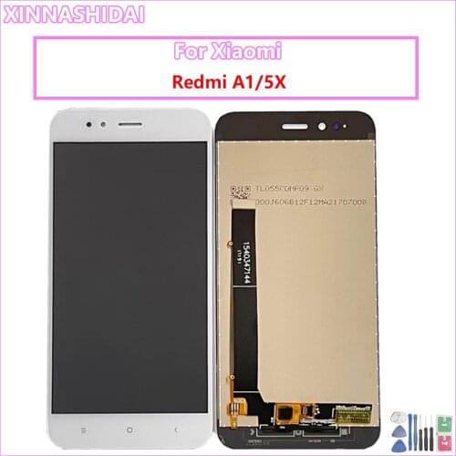 For Xiaomi Mi A1 LCD Display Touch Screen Xiaomi Mi A1 Mi 5X Mi5X Mi 5X Display Replacement With Frame Spare Parts