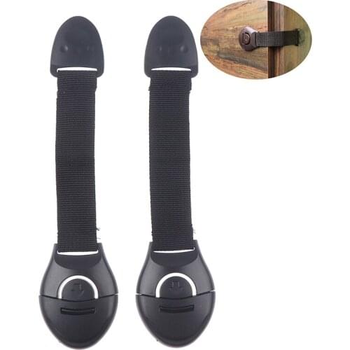 2Pcs/Set Child Lock Protection Safety Plastic Protection Safety Lock Of Children Locking Doors For Childrens Safety Kids