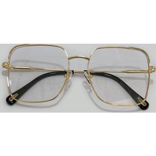 2021 New Fashion Women Men Simple Square Sunglasses Alloy Frame Mirror Gradient UV400 Protection Eyewear Gafas De Sol Mujer