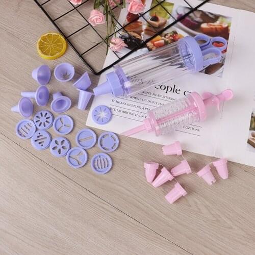 8/18pcs Cookie Biscuit Making Maker Pump Press Machine Decor Kitchen Mold Tools Set Trapo De Cocina