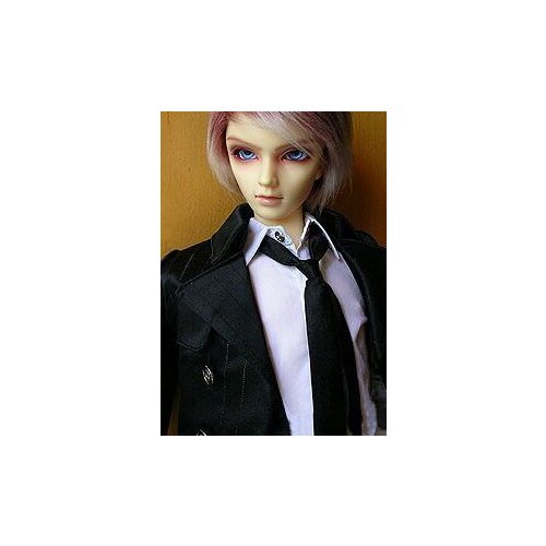 [wamami] Acc Satin Black Necktie 1/4 MSD 1/3 SD DZ AOD LUTS BJD Dollfie