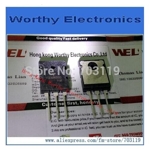 Free shipping 10pcs/lot FGL40N150D FGL40N150 TO-3PL
