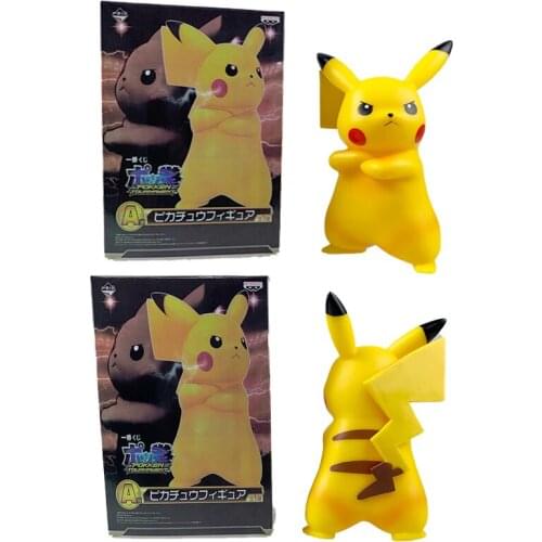 Anime Figure Original Takara Tomy Pokemon Pikachu Doll Decoration Anime Action Figures Pokemon Figures Toys for Children