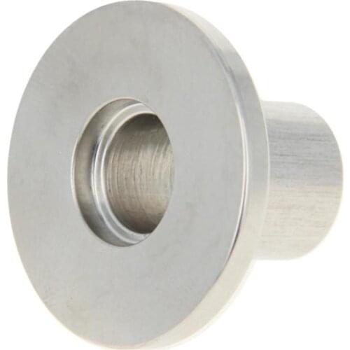 New KF-10/KF-16Tube OD 14mm/19mm ID 10mm/16mm Vacuum Tubing Flange Ferrule Chuck 30mm Welded Joint Length 20~50mm For Ferrules