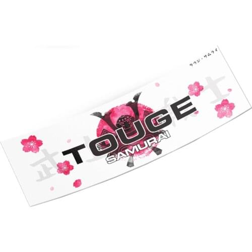 Personality Touge Samurai Slap Vinyl Car Stickers Waterproof Sunscreen Decal Surfboard Motorcycle Car Styling Apply To Car Door