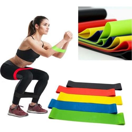 Fitness Resistance Bands Rubber Band Fitness Gym Equipment Rubber Loops Latex Yoga Gym Strength Training Athletic Rubber Bands