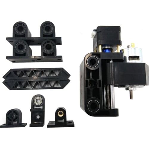 CNC 1610 2418 3018 pro injection plastic mould kit 10 in 1 with Z axis 775 spindle lead screw guide rail 42 stepper motor