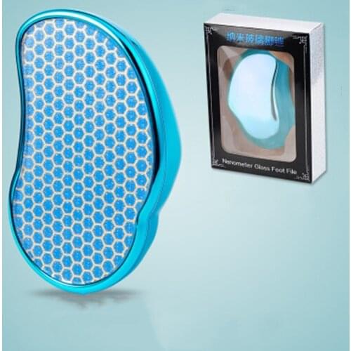 Nano Glass Foot Grinder Foot Skin Smoother Exfoliator De-skin Grinding Screen Abrasion Manually Remove Dead Skin and Calluses