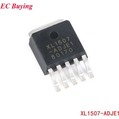 10pcs Original SMD XL1507-ADJE1 TO252-5 Step Down DC Power Converter Step-Down Chip 150khz Integrated Circuit