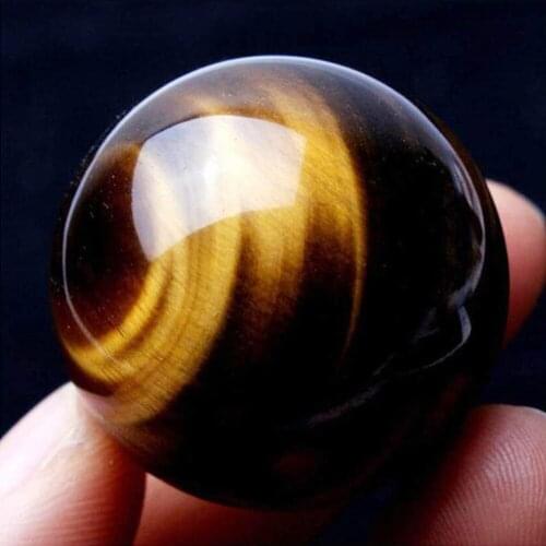 Tigers eye crystal quartz sphere gemstones natural stones and minerals spiritual healing reiki decoration ball arredo casa