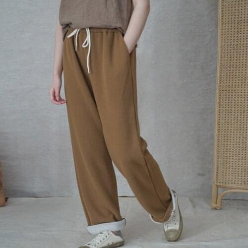 SCUWLINEN Women's Fleece Pants