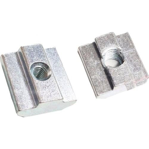 T sliding nut block M4 M5 M6 M8 slide for EU standard 40 aluminum profile slot 10mm cnc part 5pcs