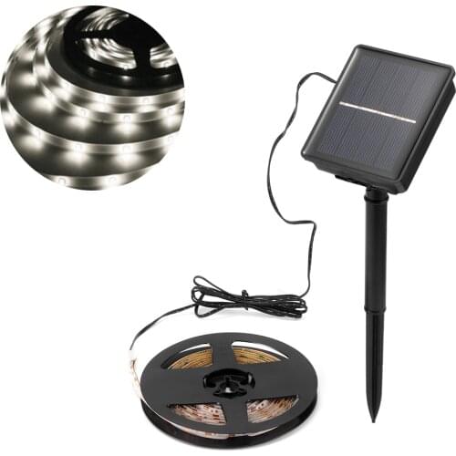 Solar Powered Super Bright 2835 LED Strip Light LED Lights Flexible Solar String Waterproof IP65 Festival Christmas Decor