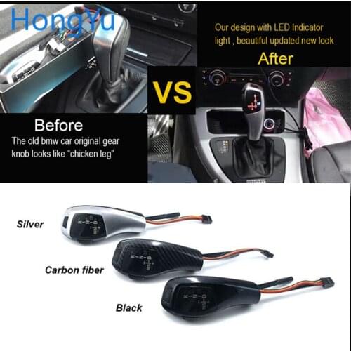 For BMW E39 4D Sedan 5D Touring Facelifted 1996-2003 LHD Automatic Updated Look LED Gear Shift Knob Car Parts