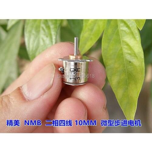 Top 15pcs 6V dia 10mm micro 2 phase 4 wire stepper motor 18 degress mini stepping motor