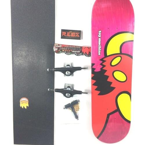 Toymachine Skateboard Deck Professional Level 7 Llayers Canadian Maple 8.0 8.125 8.5 inch Multiple Colour Decks Double Rocker