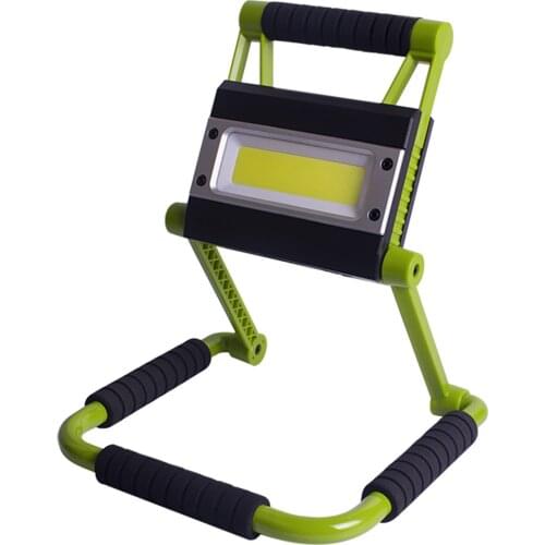 Outdoor Camping Light USB Rechargeable Portable Spotlight for Travel Hiking Adjustable Angle 4 Light Levels QW