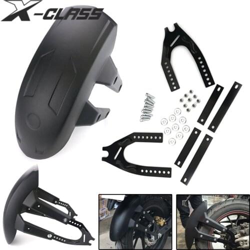 Universal Motorcycle Rear Fender Mudguard Wheel Tire Splash Guard Protector Accessories for Kawasaki Vespa GTS GTV Yamaha Ducati