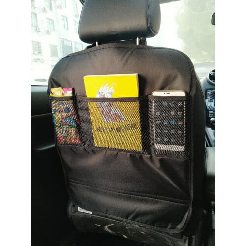 Car Back Seat Protectors Storage Organizer Pocket Car Seat Protector for Kids Dirt Waterproof Covers Storage Box Organizer