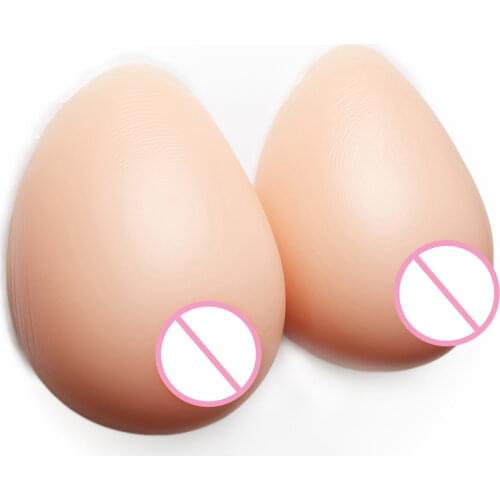 1800g Silicone Breast Forms Artificial Fake Breast Pseudo-breast False Breast F Cup CD Modified False Chest Lingerie Cover Up