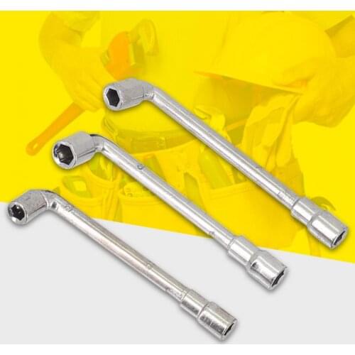 3Pcs 6/7/8mm Hexagon Socket Spanner Double Ended L-Type Angled Anti-rust Hex Socket Wrench Repair Tool for Vehicles