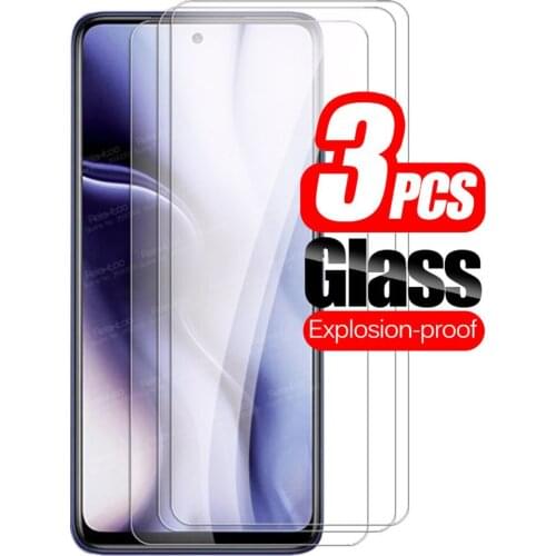 3pcs Protective Glass For Xiaomi Mi 10i Tempered Glass on Kisomi Xiomi Xaomi Mi10i 10 i Screen Protector Safety Phone Cover Film