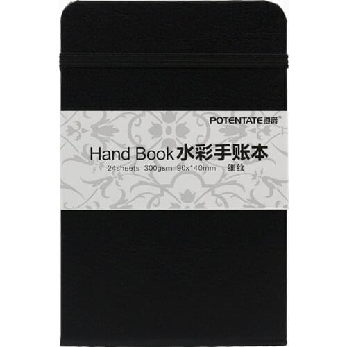 300gsm 24 Sheets Watercolor Pad Sketch Stationery Notebook For Drawing Marker Sketch Supplies