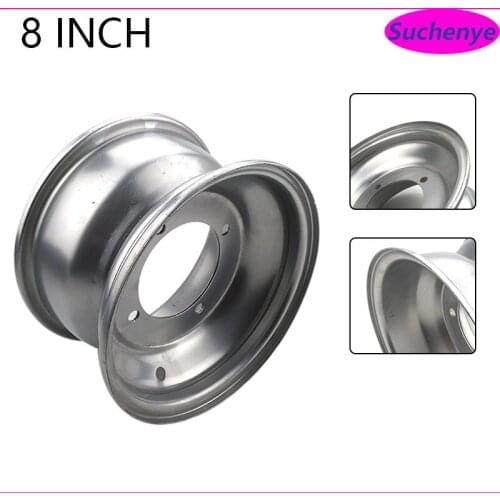 8 inch large 4-hole Iron wheel Hub Rear Wheel 150cc-250cc For the bull ATV Accessories 19X7-8 beach wheel Motorcycle Part