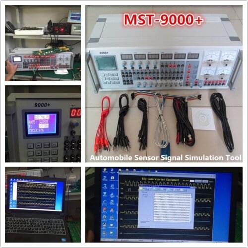 DHL Free Shipping MST9000 MST- 9000 Automobile Sensor Signal Simulation Tool mst 9000 Support Car ECU Reparing