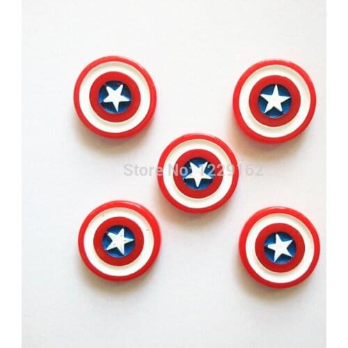 Free shipping (5pcs/set) Captain of America fridge magnet sticker hero message sticker for whiteboard home Decor kids gift