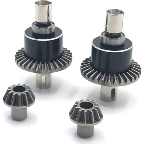 For Wltoys 124016 124017 124018 124019 144001 Remote Control Car Parts Metal Upgrade Differential Bevel Gear
