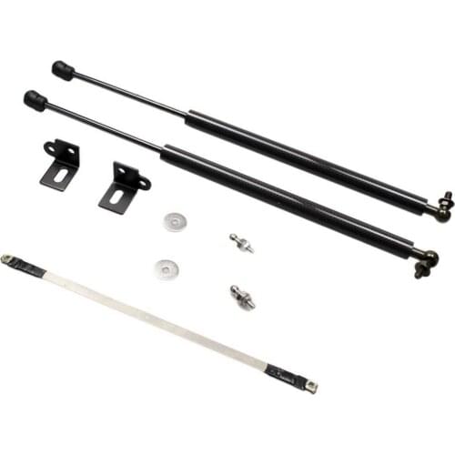 For Kia Cerato Koup 2009-2013 Front Bonnet Hood Modify Gas Struts Carbon Fiber Spring Damper Lift Support Absorber