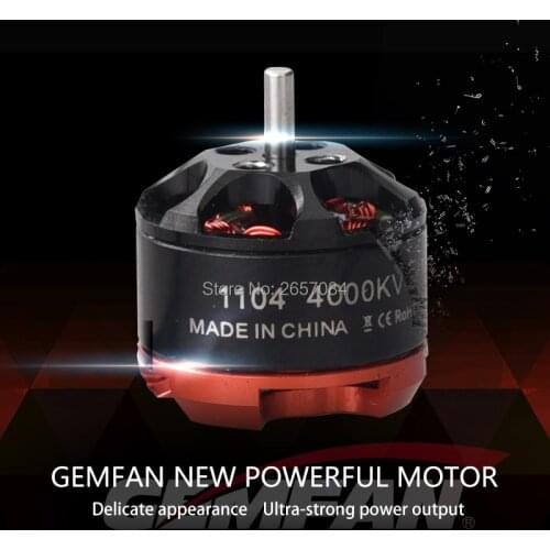 Gemfan 1104 4000KV Motor Brushless CW CCW For Mini FPV Quadcopter Multicopter 100-150 Glass Diatone 150 RC Multirotor Frame Kit