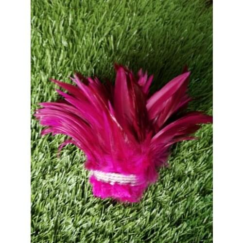 New! Rose 50 pc quality pheasant feather, 4-6 "/ 10-15cm DIY decoration accessories, weddings, family