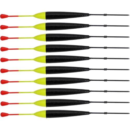 10pcs Carp Fishing Floats Set Buoy Bobber Stick Vertical Fishing Bobber Cork Float Balsa Wood 16.5cm 2g Hard Tail