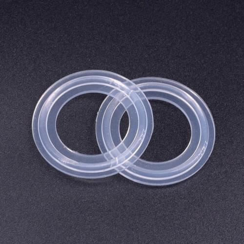 Transparent 1/2" 3/4" 1" 1.5" 2" 2.5" 3" 4" Tri Clamp Sanitary Silicon Sealing Gasket Strip Homebrew For Diopter Beer