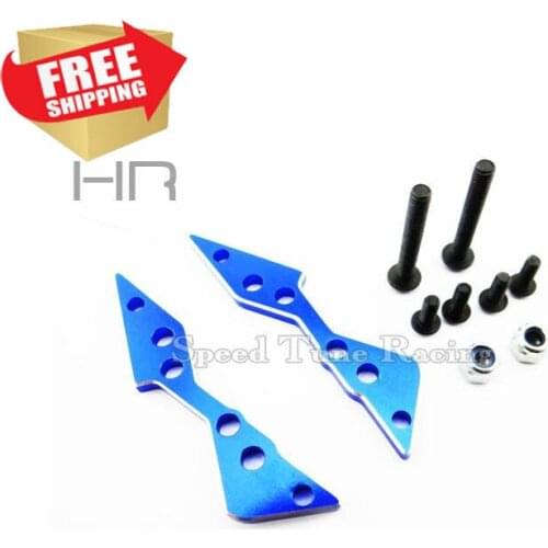 Radio control RC rear CNC Machined Shock Mount Plates Axial Yeti 90025 90026 option upgrade parts