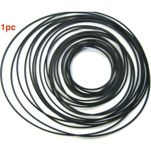 1pc 0.8mm width transmission rubber drive belt for walkman repeater cassette deck counter audio tape recorder