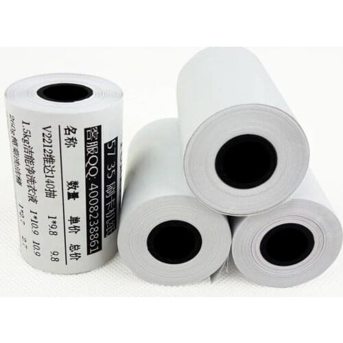 Thermal Paper Roll 57x35mm, 65gsm thermal paper, Mobile POS Printer till rolls 2 1/4" x 35' (32 Rolls/Case)