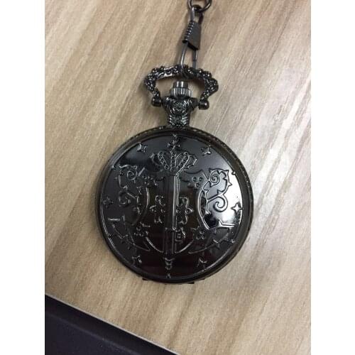 TIEDAN Quartz Pocket Watch Analog Pendant Necklace