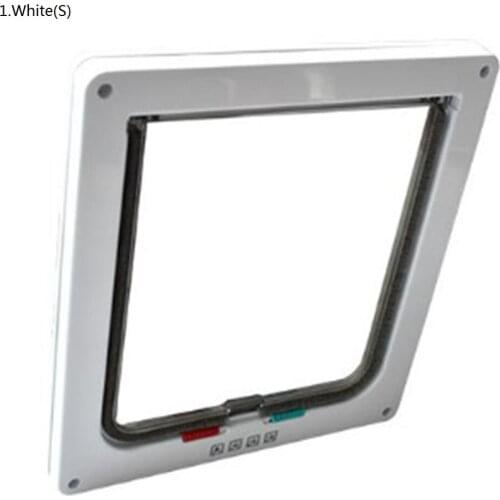 Pet door entry cat dog in and out door bar glass door screen isolation door