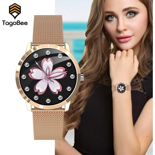 Tagobee Women Smart Watch Brand Smartwatch Fitness Sport Android Reloj Watch IOS Waterproof Calories Heart Rate Monitoring Q8